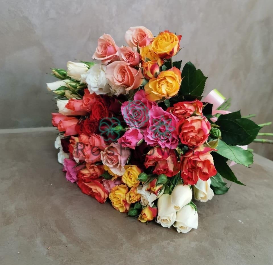 Букет цветов из: Розы в Агинском