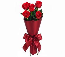 Букет 5 Красных роз Эдлесс Лав в Агинском