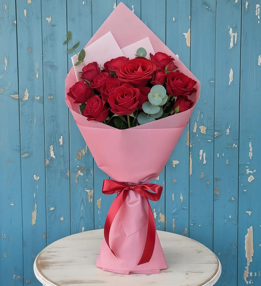 Букет цветов из: Розы в Агинском