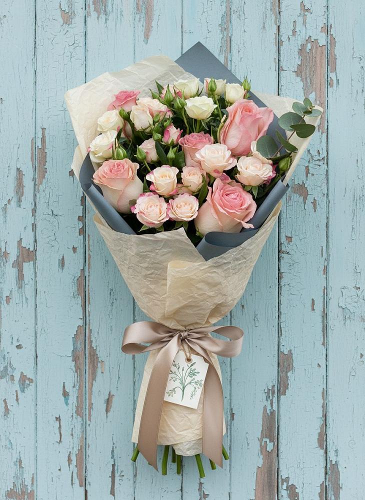 Букет цветов из: Розы в Агинском