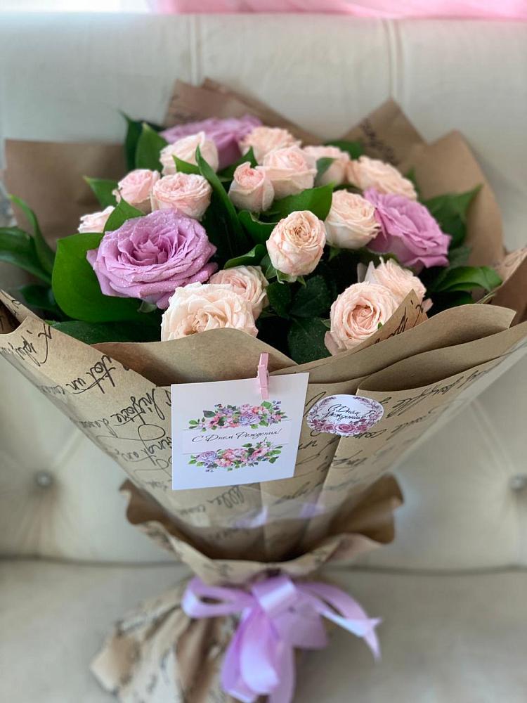 Букет цветов из: Розы в Агинском