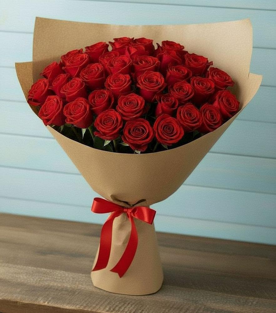 Букет Красные розы Милано в Агинском
