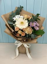 Букет цветов из:  Герберы и Хризантемы в Агинском