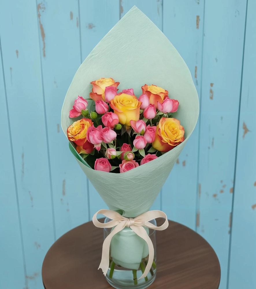 Букет цветов из: Розы в Агинском