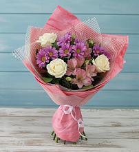 Букет цветов из:  Герберы #REPLACE_PRED# Агинском