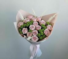 Букет цветов из:  Розы и Хризантемы #REPLACE_PRED# Агинском