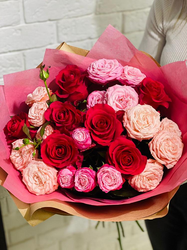 Букет цветов из: Розы в Агинском