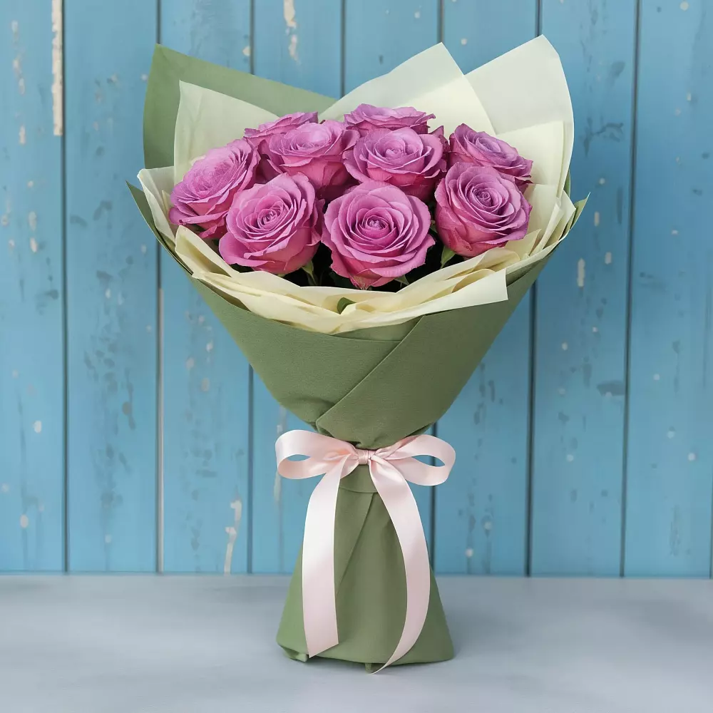 Букет Розы Фёрст Леди в Агинском