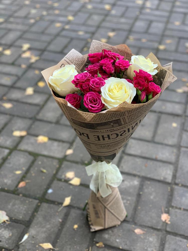 Букет цветов из: Розы в Агинском