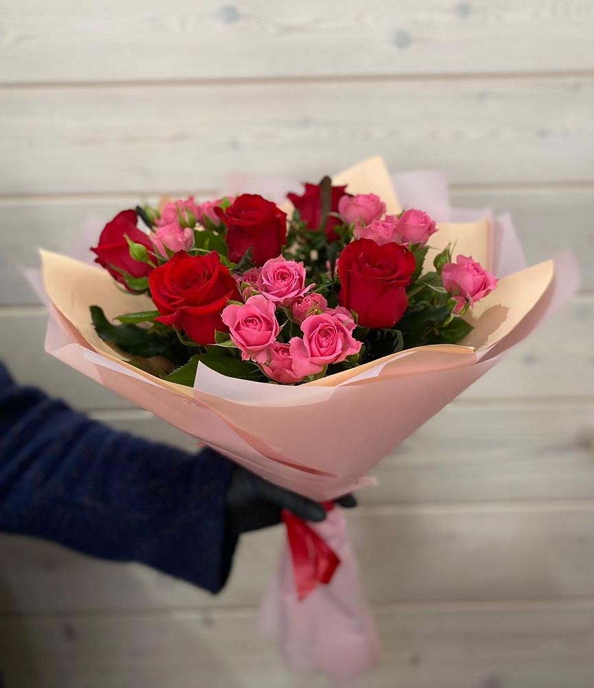 Букет цветов из: Розы в Агинском