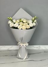 Букет цветов из:  Розы и Лизиантусы в Агинском